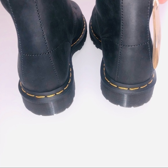 NWT Dr. Martens 1460 Serena Collar Faux Fur Lined Combat Boots size 10 - Picture 11 of 13